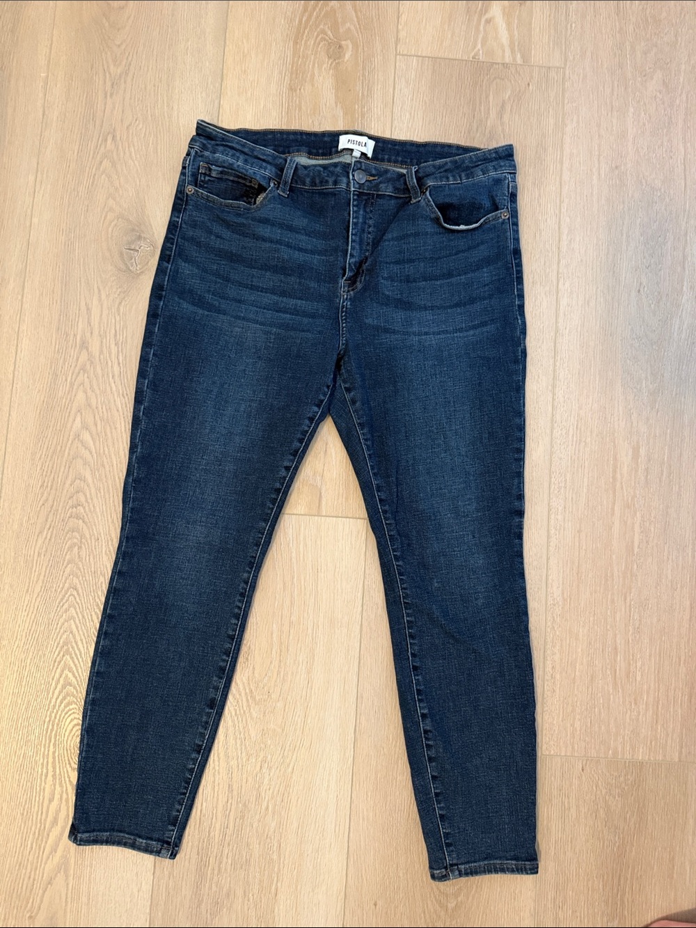 pistola Dark Blue Skinny Jeans